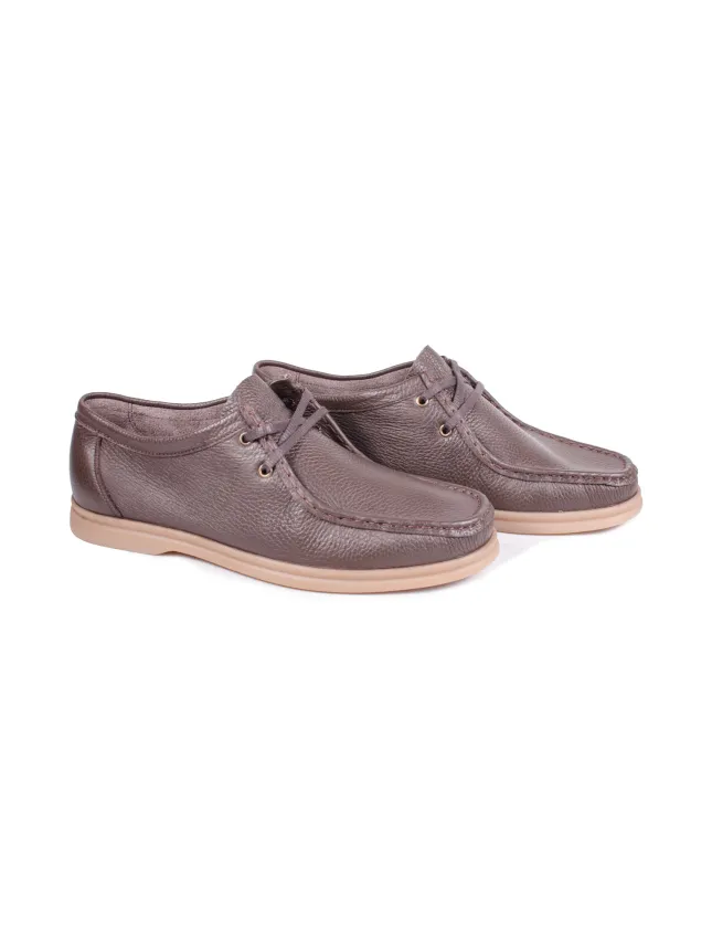 Топсайдери чоловічі №444 коричневий