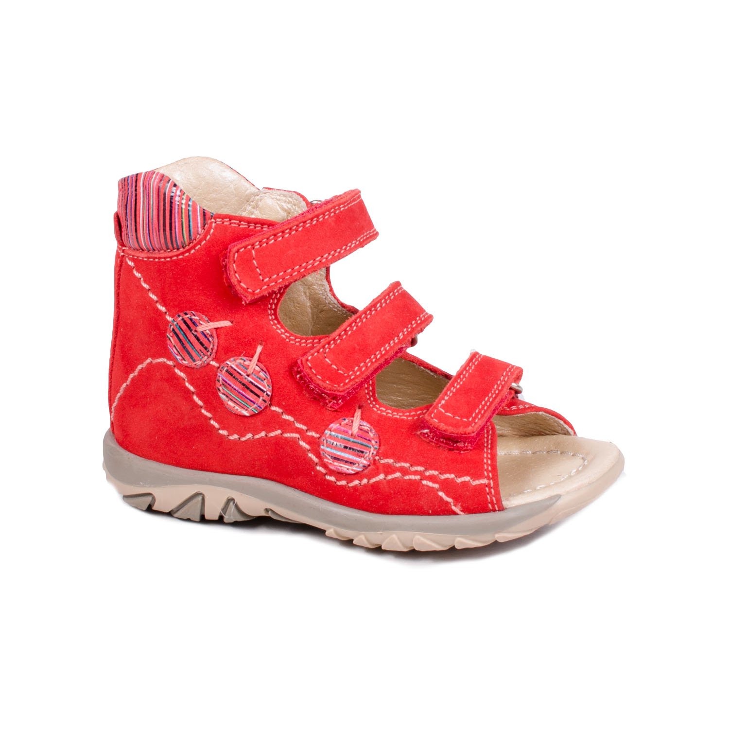 ОРТО босоніжки №383 червоні